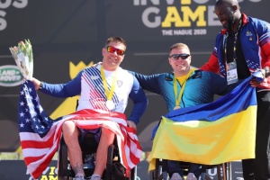 Viktor Lehkodukh wins gold at Invictus Games