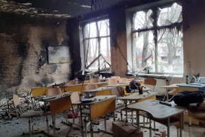 На Чернігівщині росіяни пошкодили 133 заклади освіти