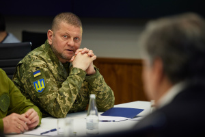 Залужний: Найбільш інтенсивні бойові дії - на півночі Луганської та Харківської областей