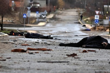 280 personnes victimes des Russes enterrées dans des fosses communes à Boutcha