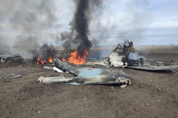 Russischer Jagdbomber Suchoi Su-34 in Region Charkiw abgeschossen