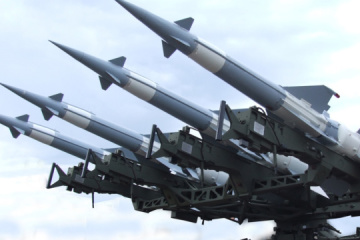 Über Region Dnipropetrowsk zwei feindliche Raketen abgeschossen
