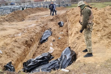 Guerre en Ukraine : 35 cadavres non identifiés enterrés à Boutcha 