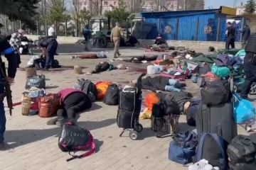 Atak rakietowy na stację kolejową w Kramatorsku - liczba ofiar śmiertelnych wzrosła do 39