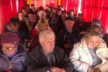 ９日のウクライナの人道回廊を通じた避難者４５３２人