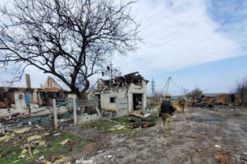ロシア軍によるハルキウ州ヴィリヒウカ村がほぼ壊滅