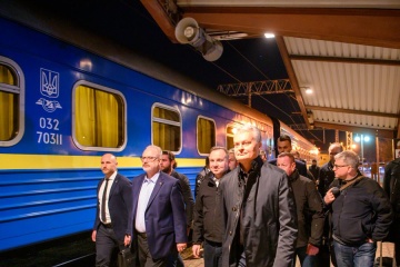 Presidentes de Polonia, Lituania, Letonia y Estonia viajan a Kyiv