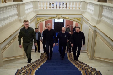 Les présidents de la Pologne, de la Lituanie, de la Lettonie et de l'Estonie se sont rendus en Ukraine