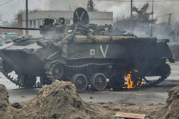 Prawie 20 000 wojskowych i ponad 750 czołgów -  straty Rosji