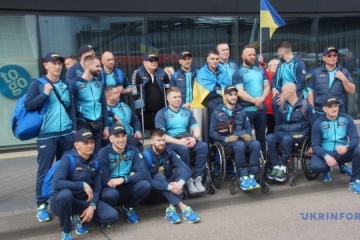 Invictus Games: El equipo ucraniano llega a los Países Bajos