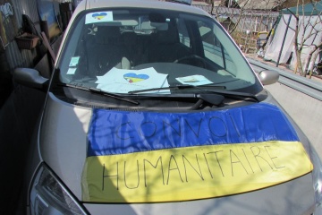Des bénévoles français ont de nouveau livré une aide humanitaire aux Ukrainiens