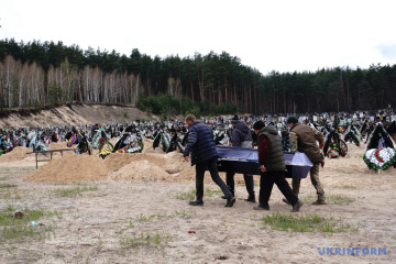 Die meisten durch Schusswaffen gestorben: Schon 1314 Leichen von Zivilisten in Region Kyjiw gefunden