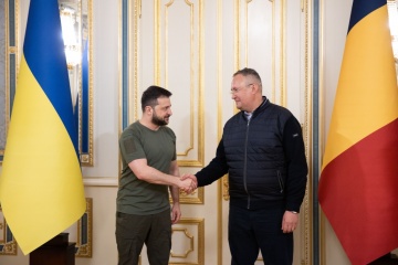 Zelensky, Romanian PM hold talks in Kyiv