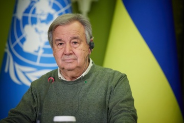 En Ukraine, António Guterres s'engage à continuer à chercher « des solutions et une paix juste »