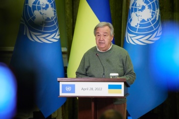 António Guterres : Je veux que le peuple ukrainien sache que le monde vous voit, vous entend et est impressionné par votre résilience et votre détermination