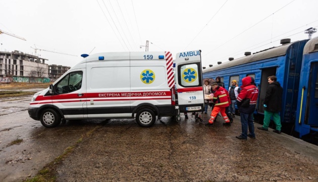 Severely injured children from Mariupol transported to Lviv 