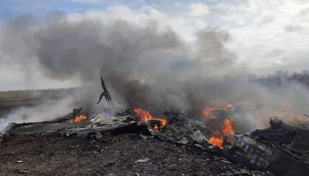 ЗСУ збили на Херсонщині російський винищувач – пілот катапультувався