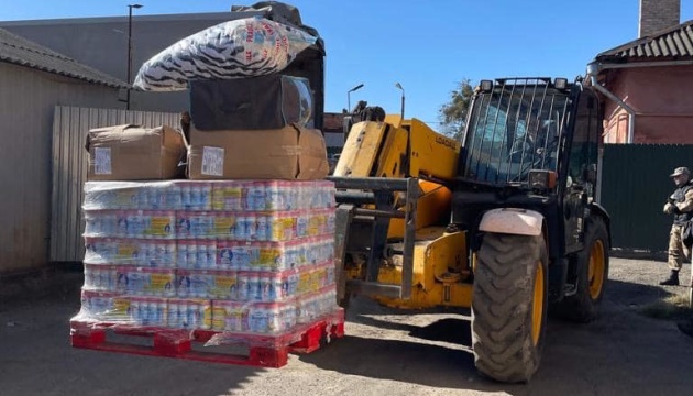 Из Франции в Украину прибыли 50 тонн гуманитарной помощи