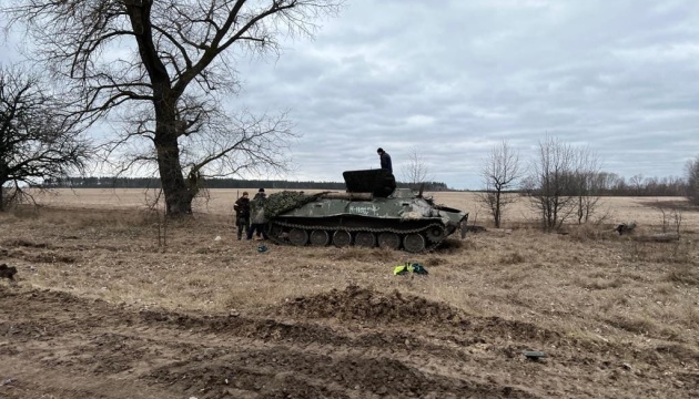 ジトーミル州とチェルニヒウ州からロシア軍撤退