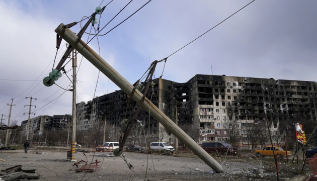 Russian forces destroyed 90% of infrastructure in Mariupol - mayor