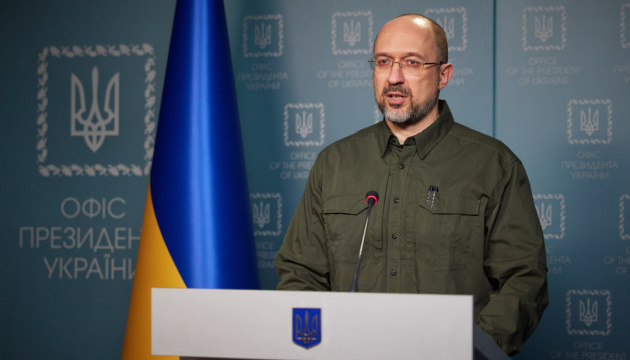 Shmyhal urges EU to go beyond 5th package of sanctions until Russia withdraws troops