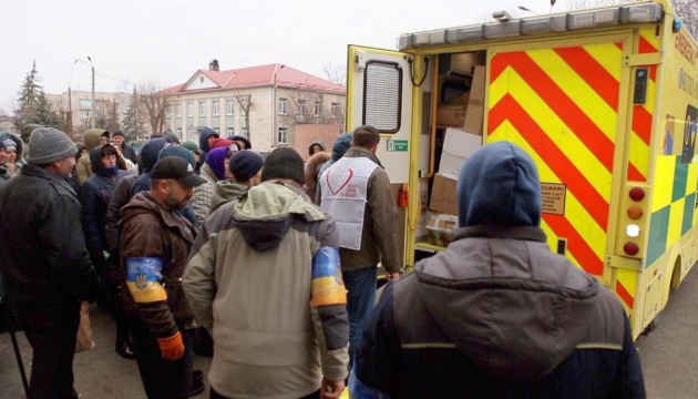 В Іванків та Сукачі на Київщині доставили гуманітарну допомогу