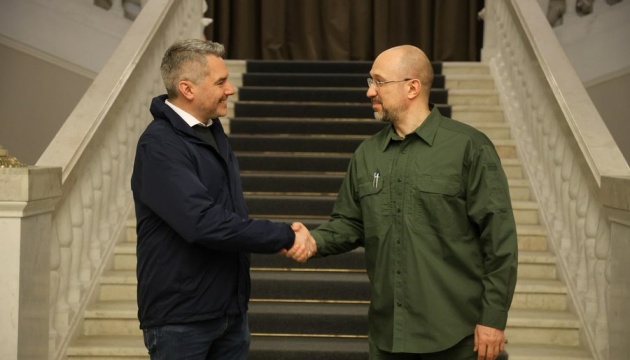 Шмигаль обговорив з канцлером Австрії план відновлення України
