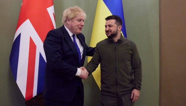 Zelensky sees Johnson as leader in sanctions pressure on Russia, defense support for Ukraine