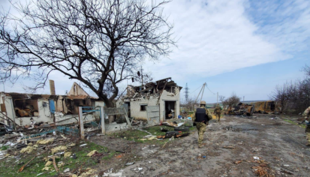 Vilkhivka found almost fully destroyed after Russian occupation