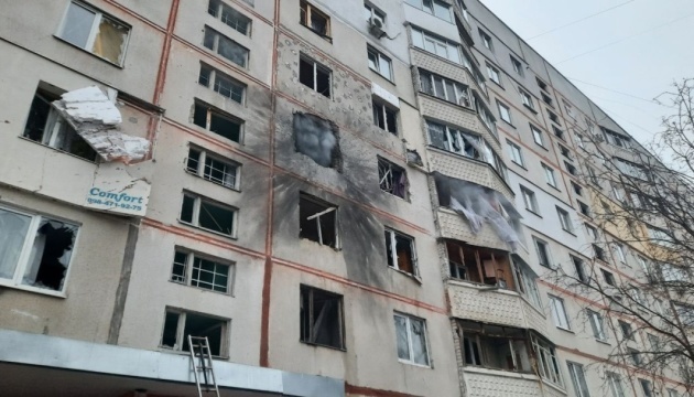 Russian troops already damage more than 1,600 high-rise buildings in Kharkiv