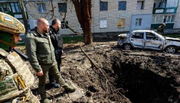 Голова Харківської ОВА відвідав селище Рогань, визволене від загарбників 