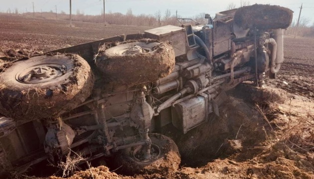 Десантники розбили біля Вознесенська колону ворожої техніки