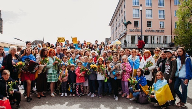 У Цюриху відбулася акція подяки українців громаді Швейцарії