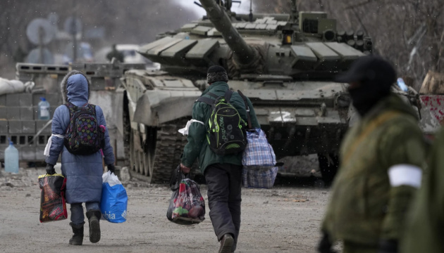 Ukraine expects to evacuate women, children and the elderly from Mariupol today