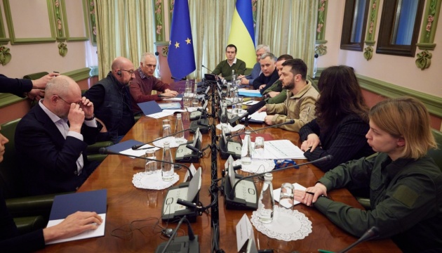 Зеленський зустрівся з Мішелем – обговорили підтримку України і критерії вступу до ЄС