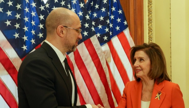 Work on sanctions: Shmyhal meets with Nancy Pelosi and congressmen