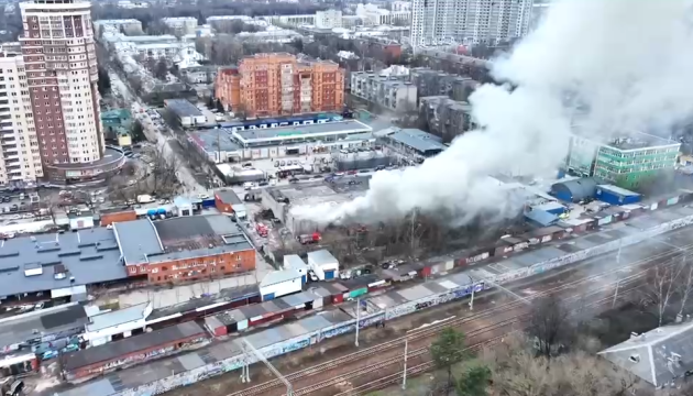 У підмосковному місті Корольов сталася масштабна пожежа