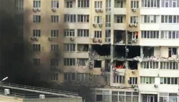 Enemy fires missiles at Odesa, rescue operation underway