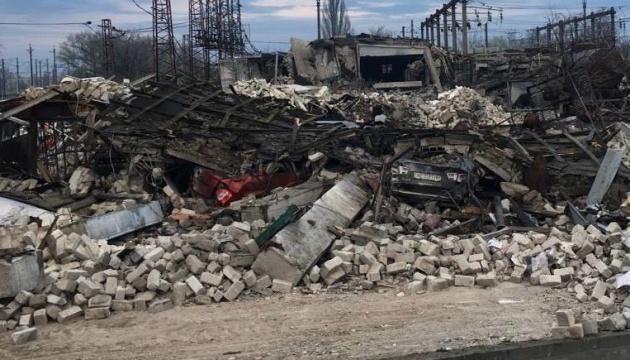 Bahninfrastruktur in Region Dnipropetrowsk zerstört, ein Mann getötet