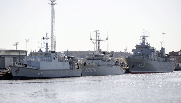 До фінського порту прибули три кораблі НАТО на навчання