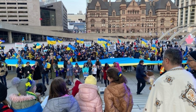 У Торонто провели Великодню акцію на підтримку України
