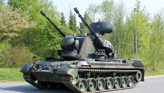 Ukraine receives from Germany six more Gepard self-propelled guns