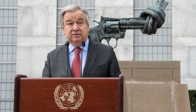 Secretario general de la ONU llega a Ucrania