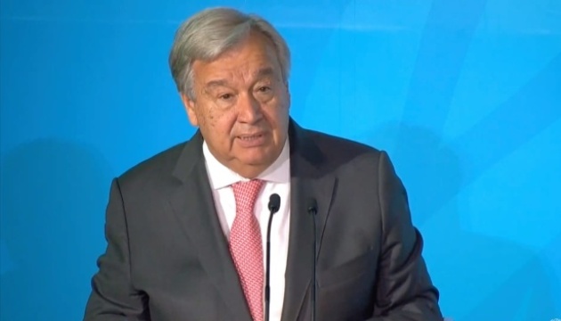 UN-Generalsekretär António Guterres in Kyjiw eingetroffen