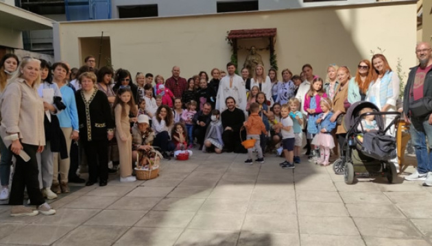 У Салоніках на Великдень відслужили першу літургію для українців Греції