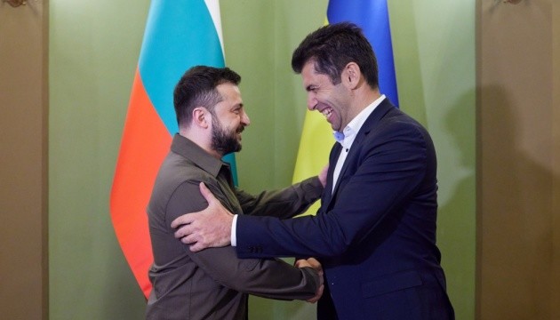 Zelensky se reúne con el primer ministro de Bulgaria