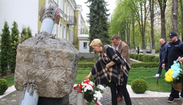 Дружина президента Польщі відвідала Кам'янець-Подільський