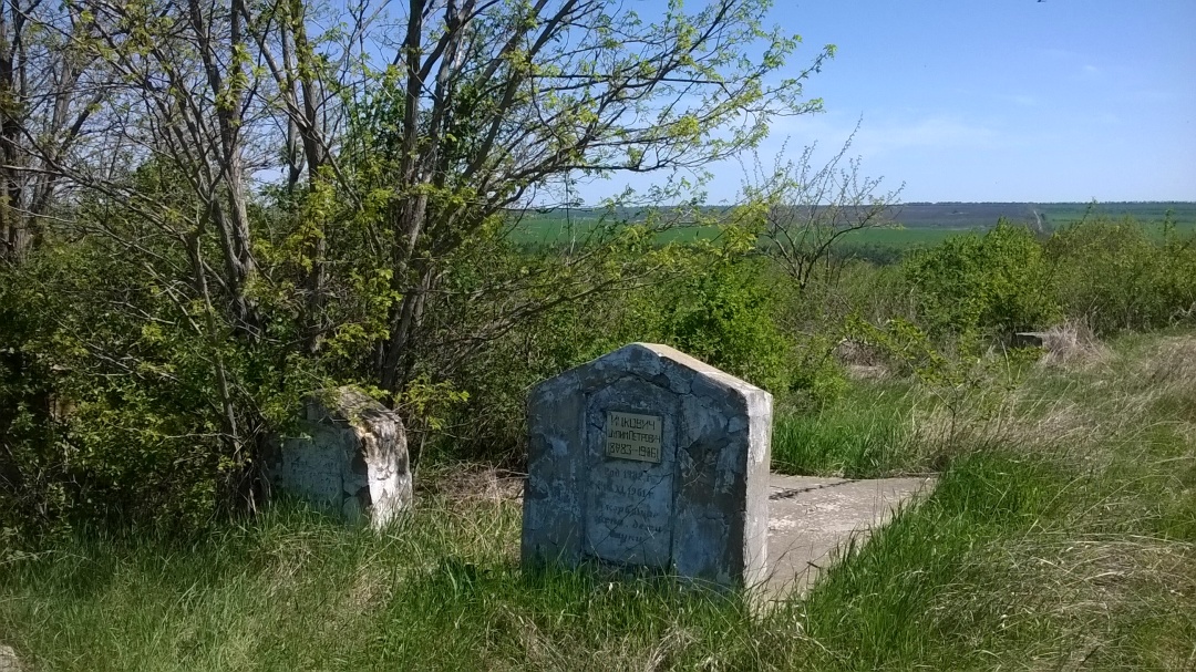 Одна з найбільш уцілілих ділянок єврейського кладовища в селі Андрієво-Іванівка