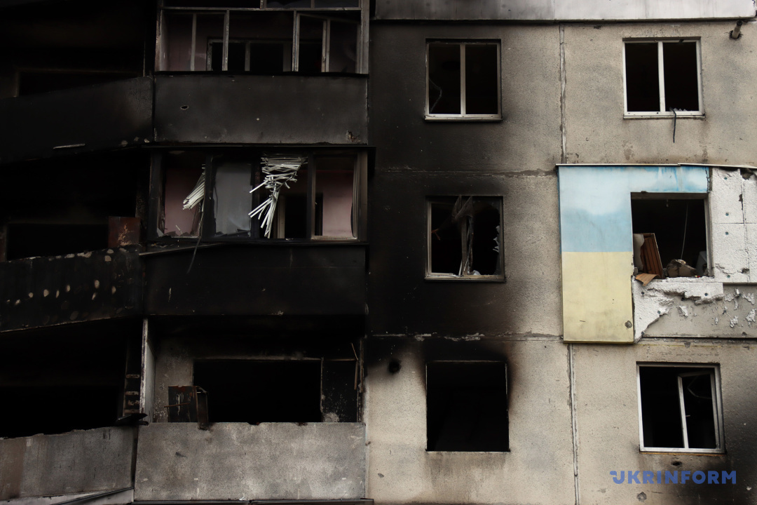 Бородянка, Киевская область, 6 апреля. Фото: Анатолий Сирык