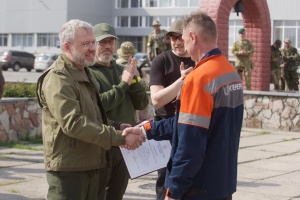 Работники Укрэнерго, защитившие ЧАЭС от катастрофы, получили правительственные награды